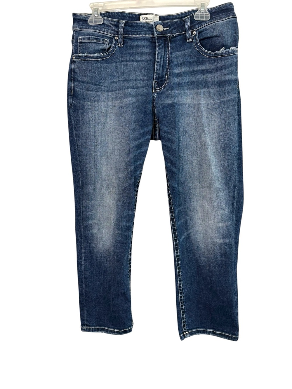 BKE Denim GABBY Size 29 Dark Wash Cropped Jeans Western Country‎ Cowgirl Barn